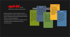 Desktop Screenshot of optibit.pl